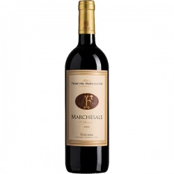 Red wine bottle Marchesale IGT Toscana Rosso Syrah Riserva