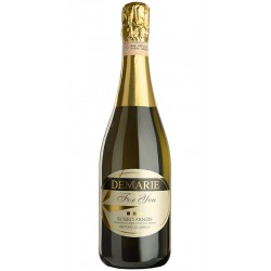 Italian sparkling white wine Roero Arneis DOCG Spumante Extra Brut bottle