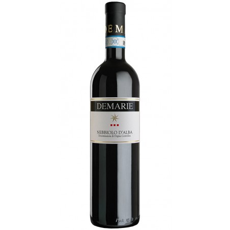 Nebbiolo d’Alba DOC red wine bottle
