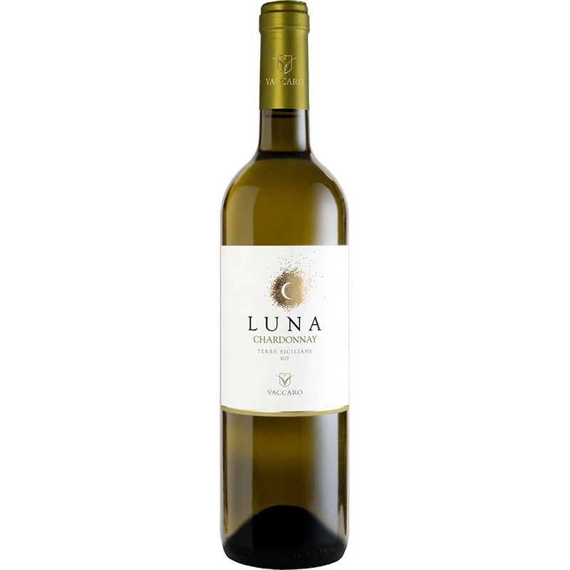 White wine bottle Luna Chardonnay