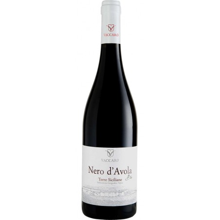 Organic red wine bottle BIO Nero d’Avola Terre Siciliane IGT
