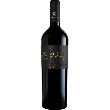Italian red wine bottle Zoe