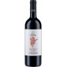 Red wine bottle Barbera d'Alba DOC Superiore