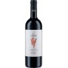 Red wine bottle Langhe DOC Rosso