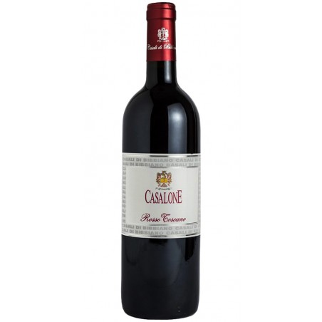 Red wine bottle Casalone IGT rosso Toscano