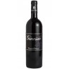 Italian red wine bottle Ginesio IGT rosso Toscano