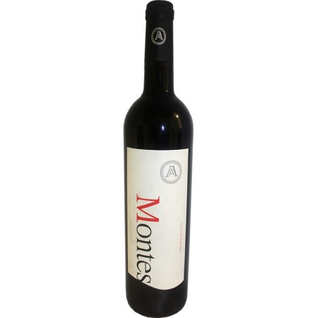 Red wine bottle with 75cl