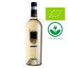 White wine Custoza DOC bottle