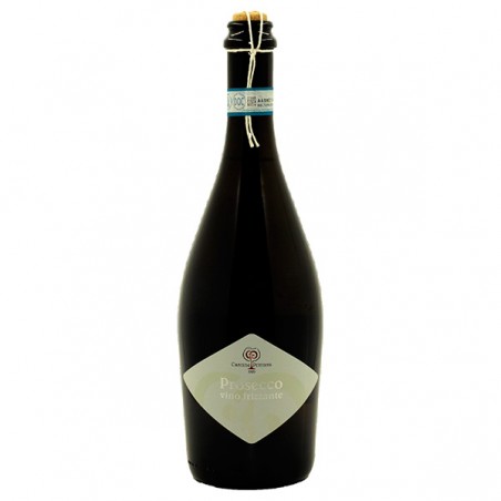 Wine bottle Prosecco Vino Frizzante with 75cl