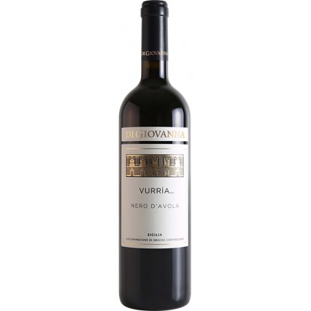 Red wine VURRIA Nero d'Avola DOC Sicilia in 75cl bottle