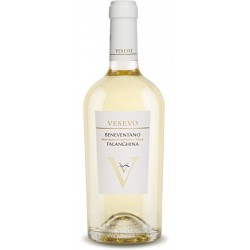 Vesevo Falanghina Beneventano IGT white wine bottle from Campania in Italy