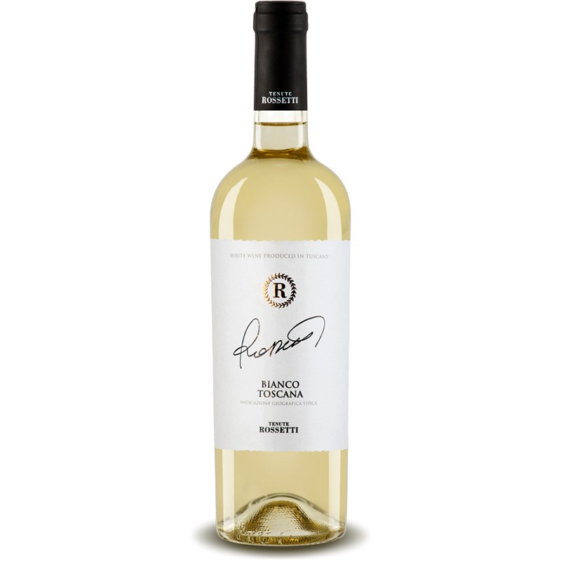 Rossetti Bianco Toscana IGT white wine bottle