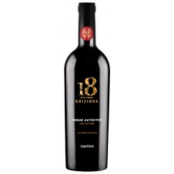 Italian red wine Edizione Collection 18 bottle
