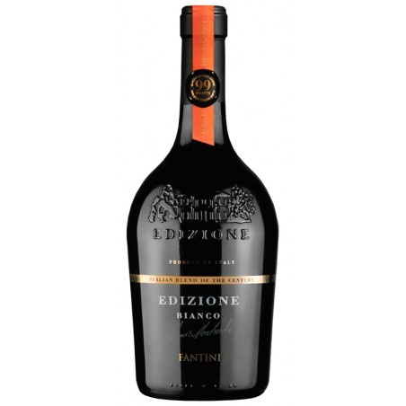Italian wine Edizione Bianco - Pecorino, Fiano and Grillo bottle