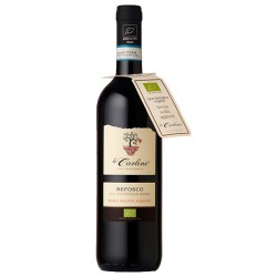 Italian red wine Refosco DOC Lison Pramaggiore BIO without sulphites bottle