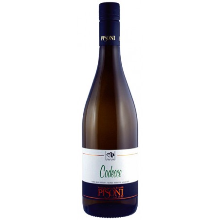 Italian Organic White Wine CODECCE without sulphites in 75cl bottle