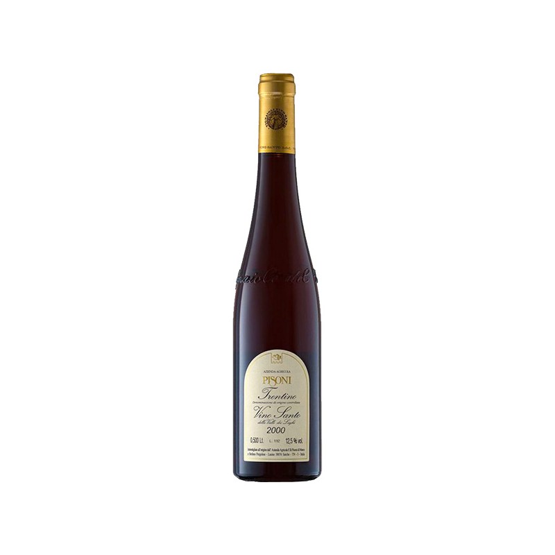 Organic Italian Vino Santo Raisin Wine in bottle