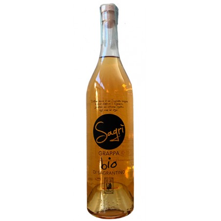 Italian Grappa Sagrantino organic certified in 50cl bottle