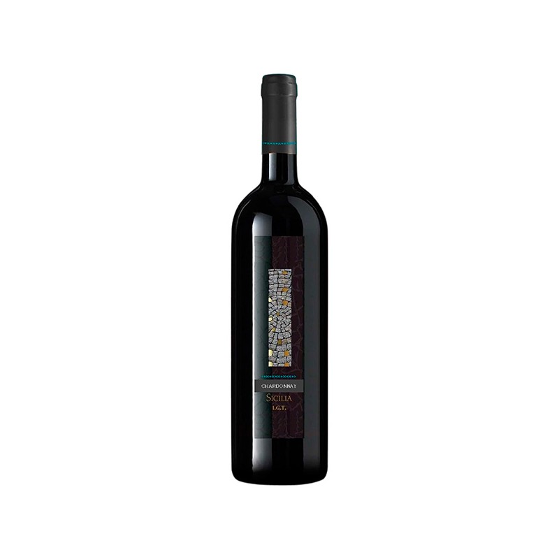 White wine Chardonnay INZOLIA IGP Terre Siciliane in 75cl bottle
